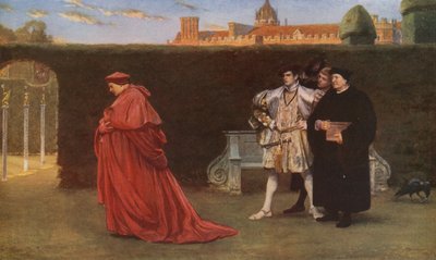 Le nuvole che si raccolgono intorno al sole al tramonto da John Seymour Lucas